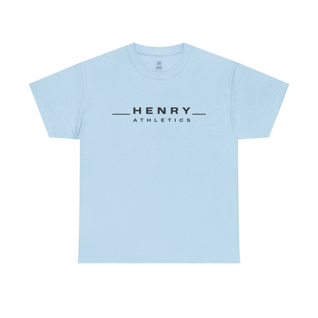 Henry Athletics T-Shirt — Minimal Logo Tee for Sports & Casual Wear