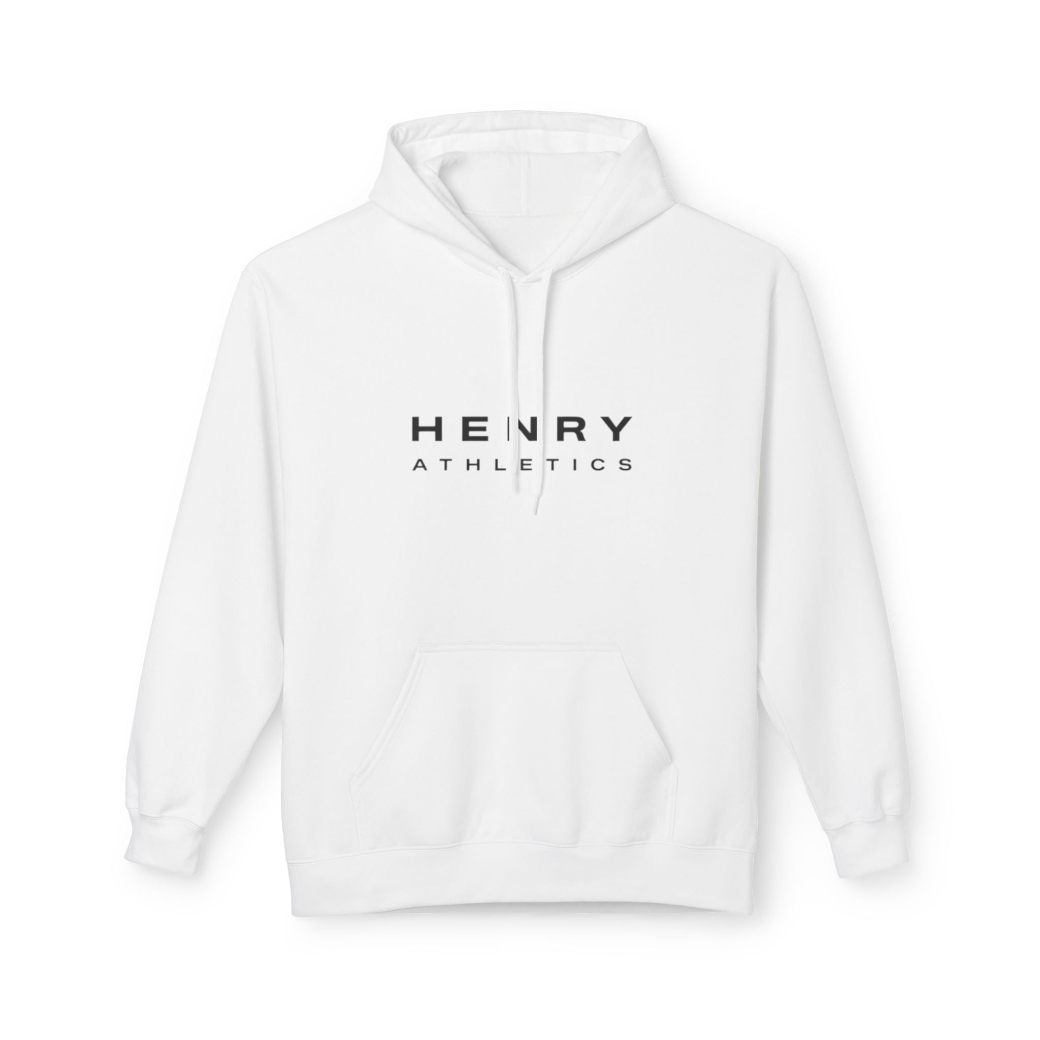 Henry Athletics Hoodie — Minimal Athletic Logo Pullover