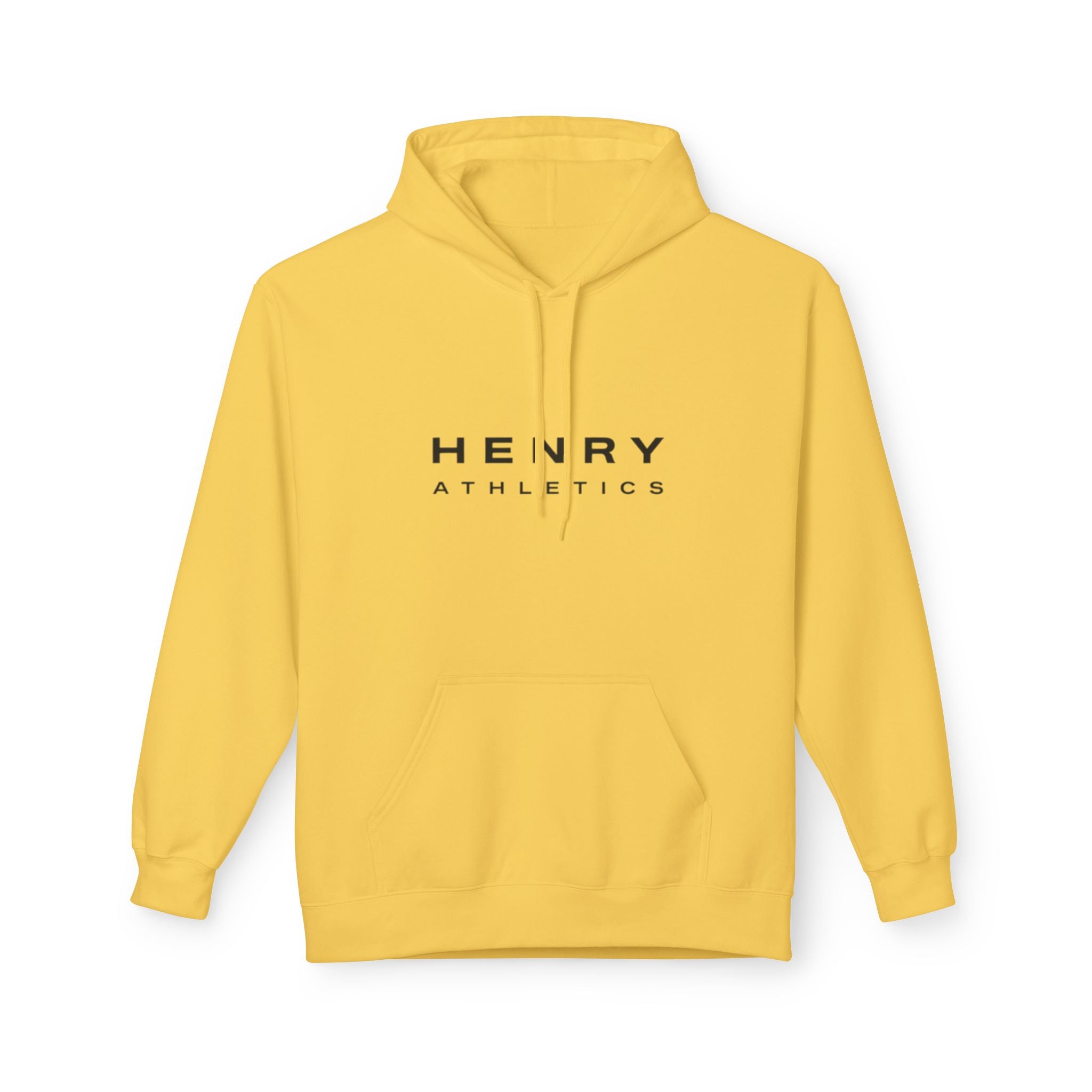 Henry Athletics Hoodie — Minimal Athletic Logo Pullover