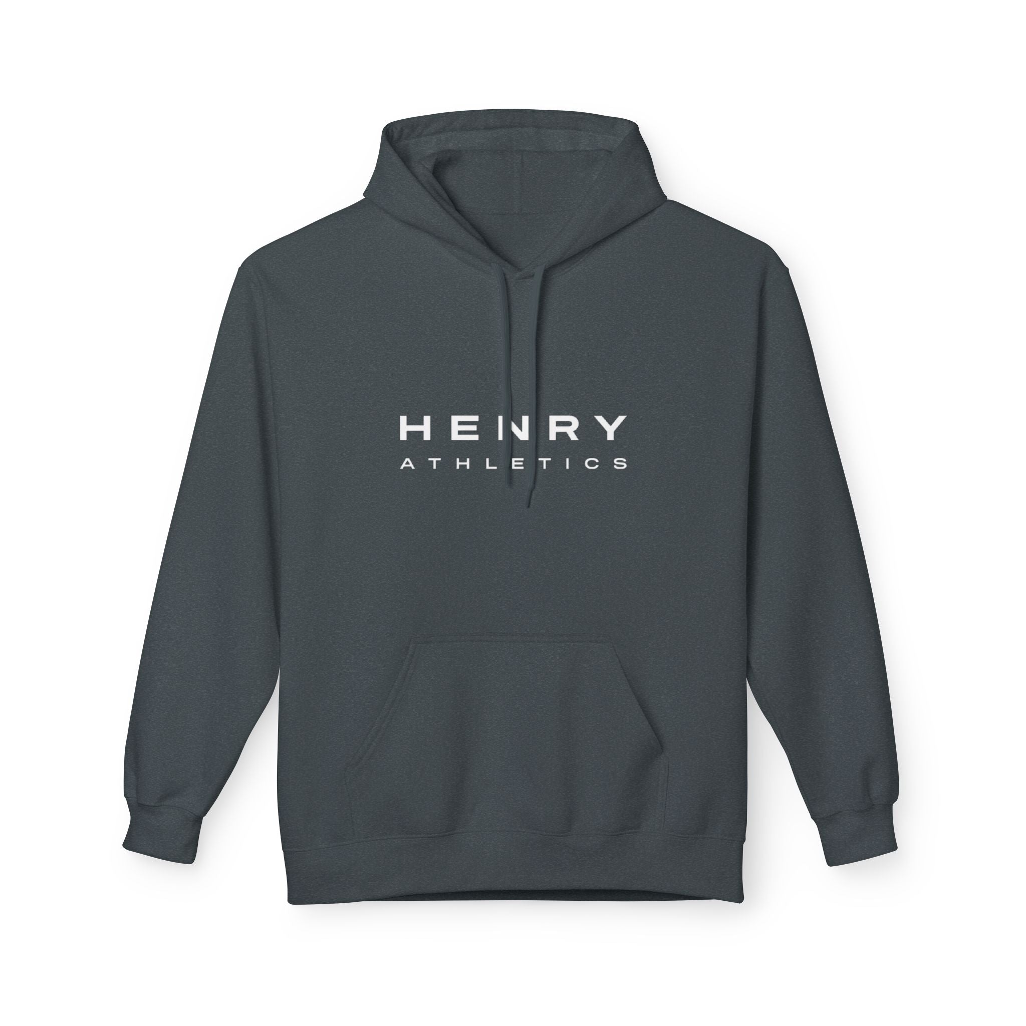Henry Athletics Hoodie — Minimal Athletic Logo Pullover