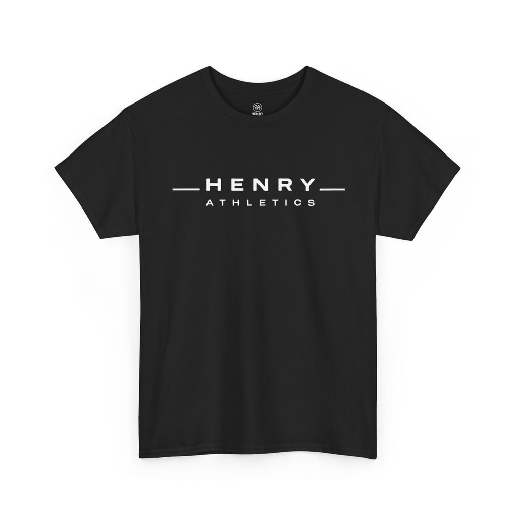 Henry Athletics T-Shirt — Minimal Logo Tee for Sports & Casual Wear