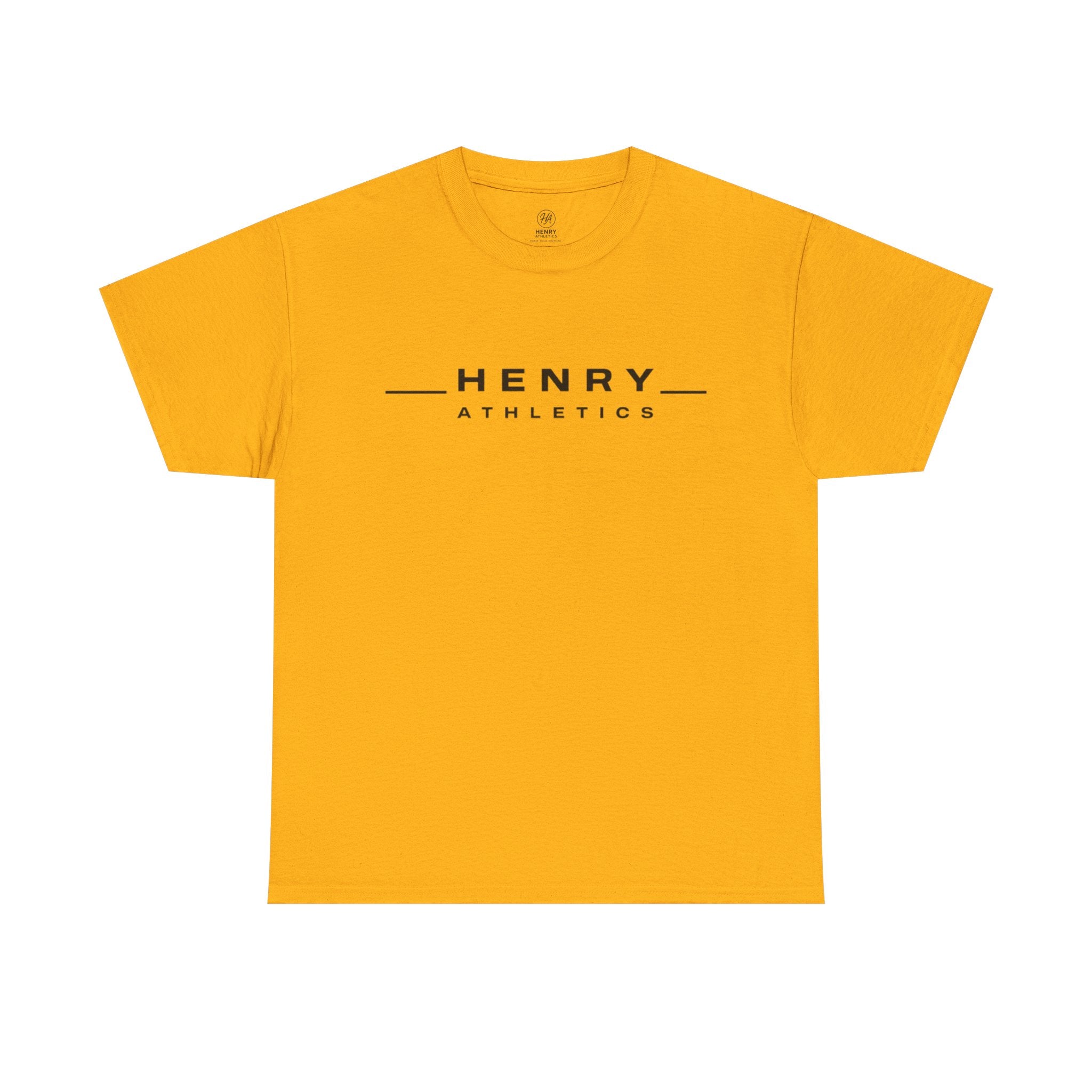 Henry Athletics T-Shirt — Minimal Logo Tee for Sports & Casual Wear