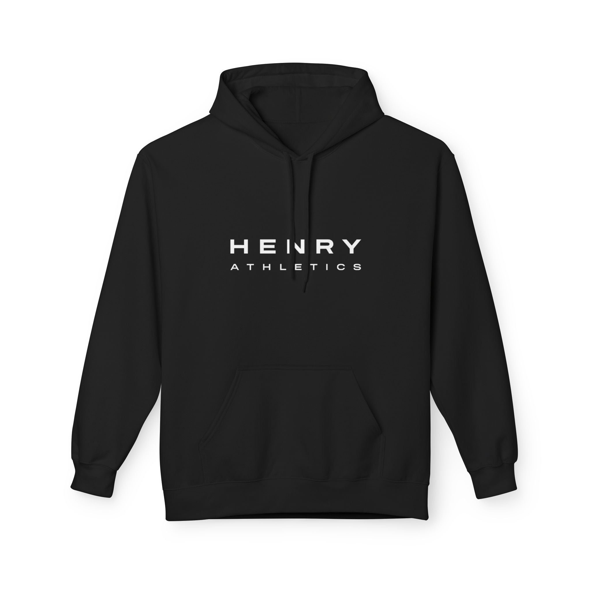 Henry Athletics Hoodie — Minimal Athletic Logo Pullover