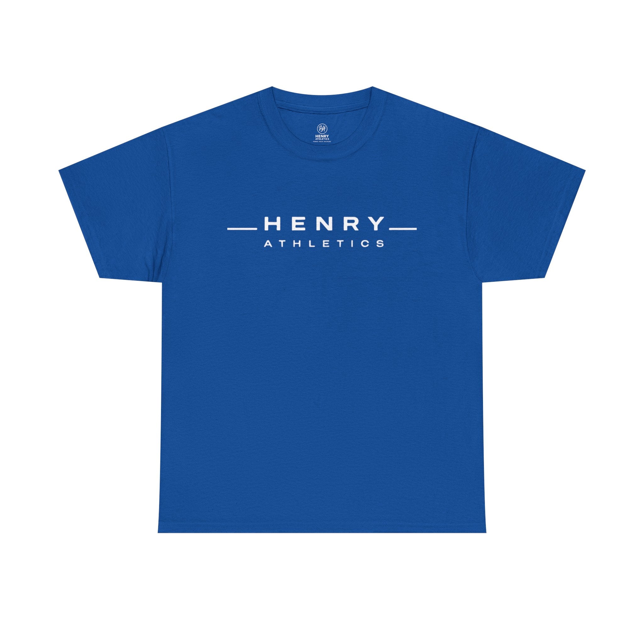 Henry Athletics T-Shirt — Minimal Logo Tee for Sports & Casual Wear