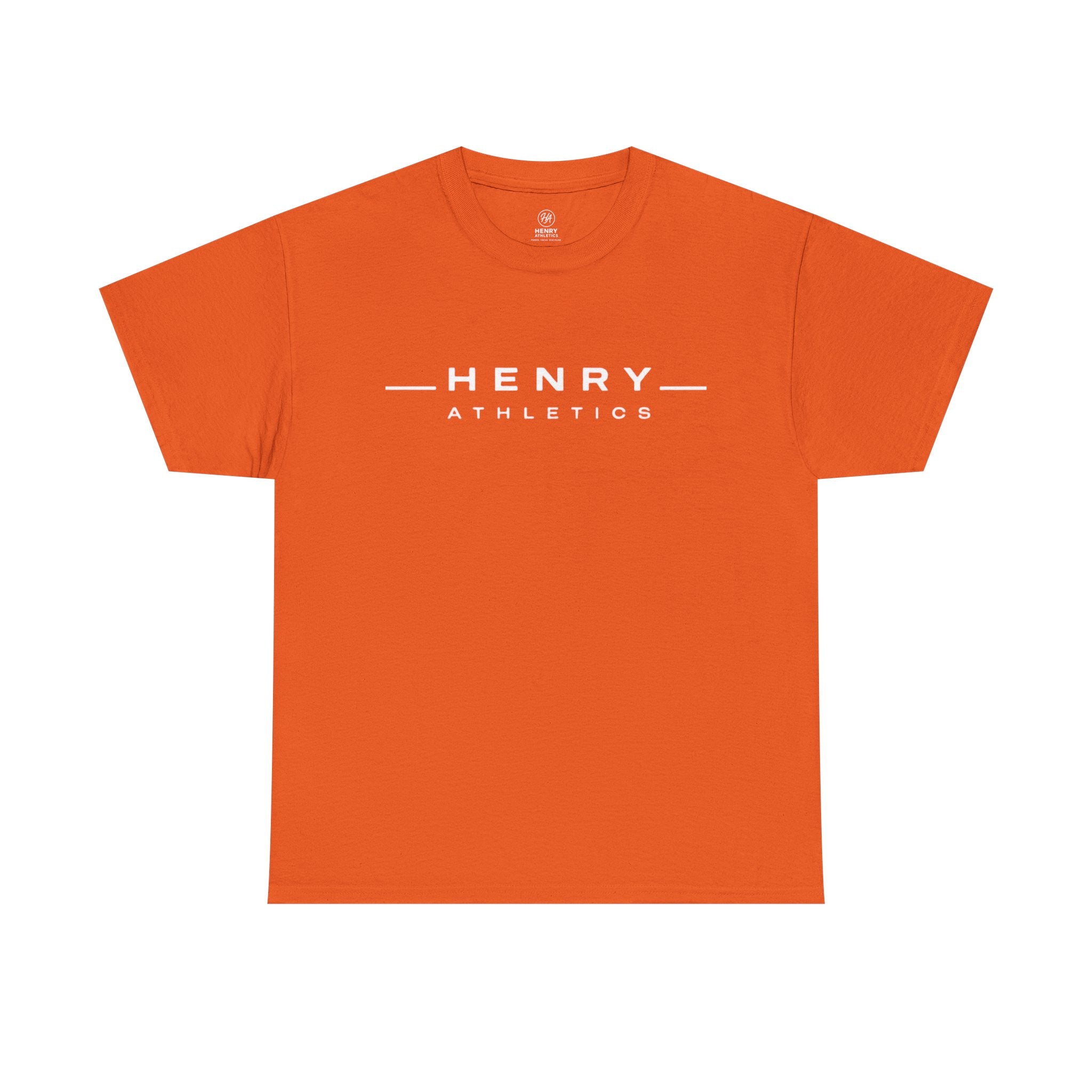 Henry Athletics T-Shirt — Minimal Logo Tee for Sports & Casual Wear