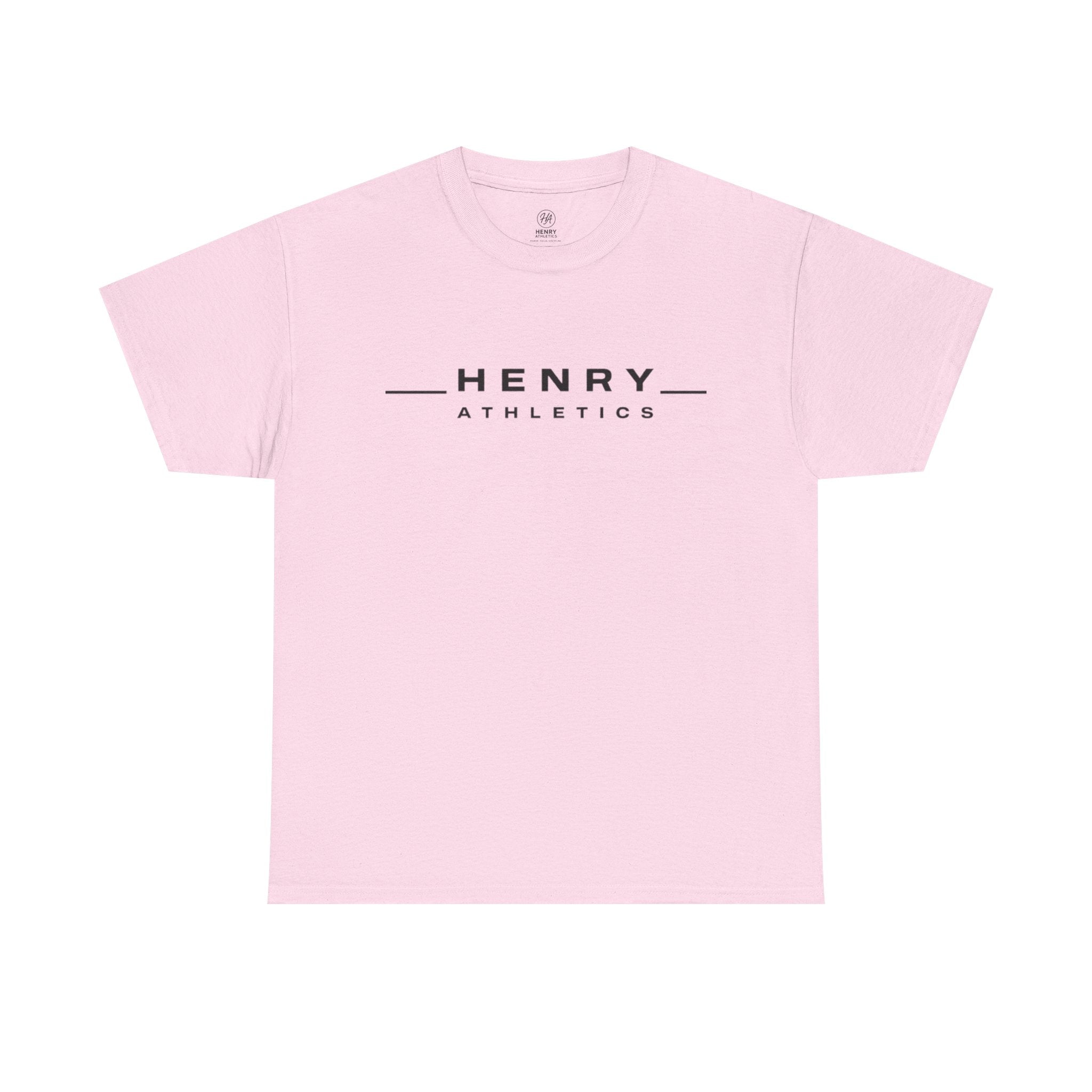 Henry Athletics T-Shirt — Minimal Logo Tee for Sports & Casual Wear