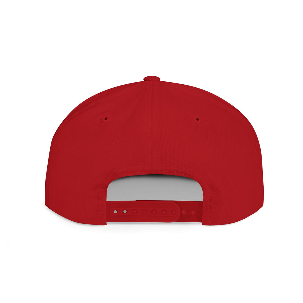 Flat Bill Snapback Hat – Henry Athletics Logo Cap