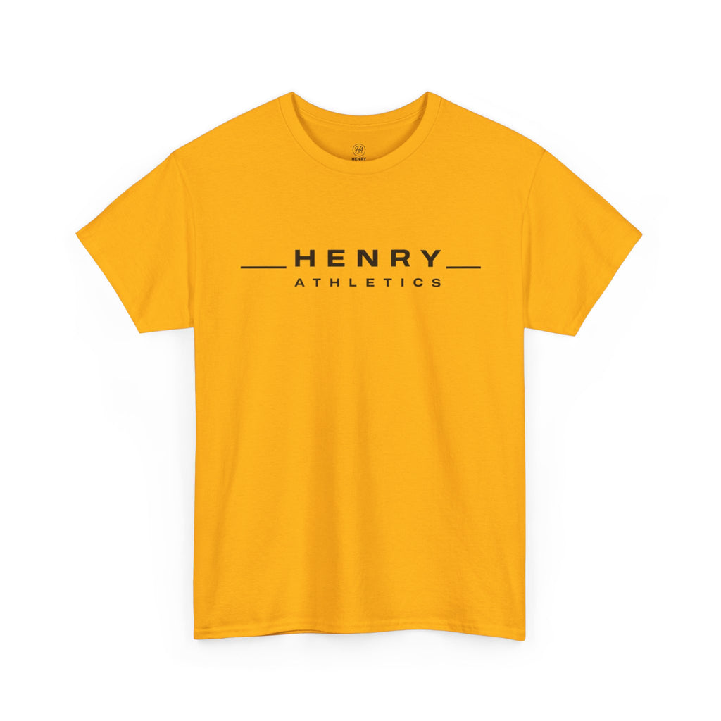 Henry Athletics T-Shirt — Minimal Logo Tee for Sports & Casual Wear