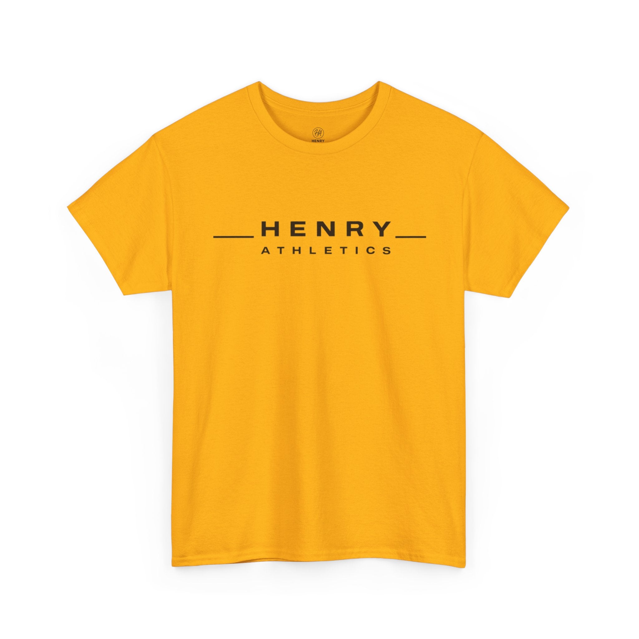 Henry Athletics T-Shirt — Minimal Logo Tee for Sports & Casual Wear