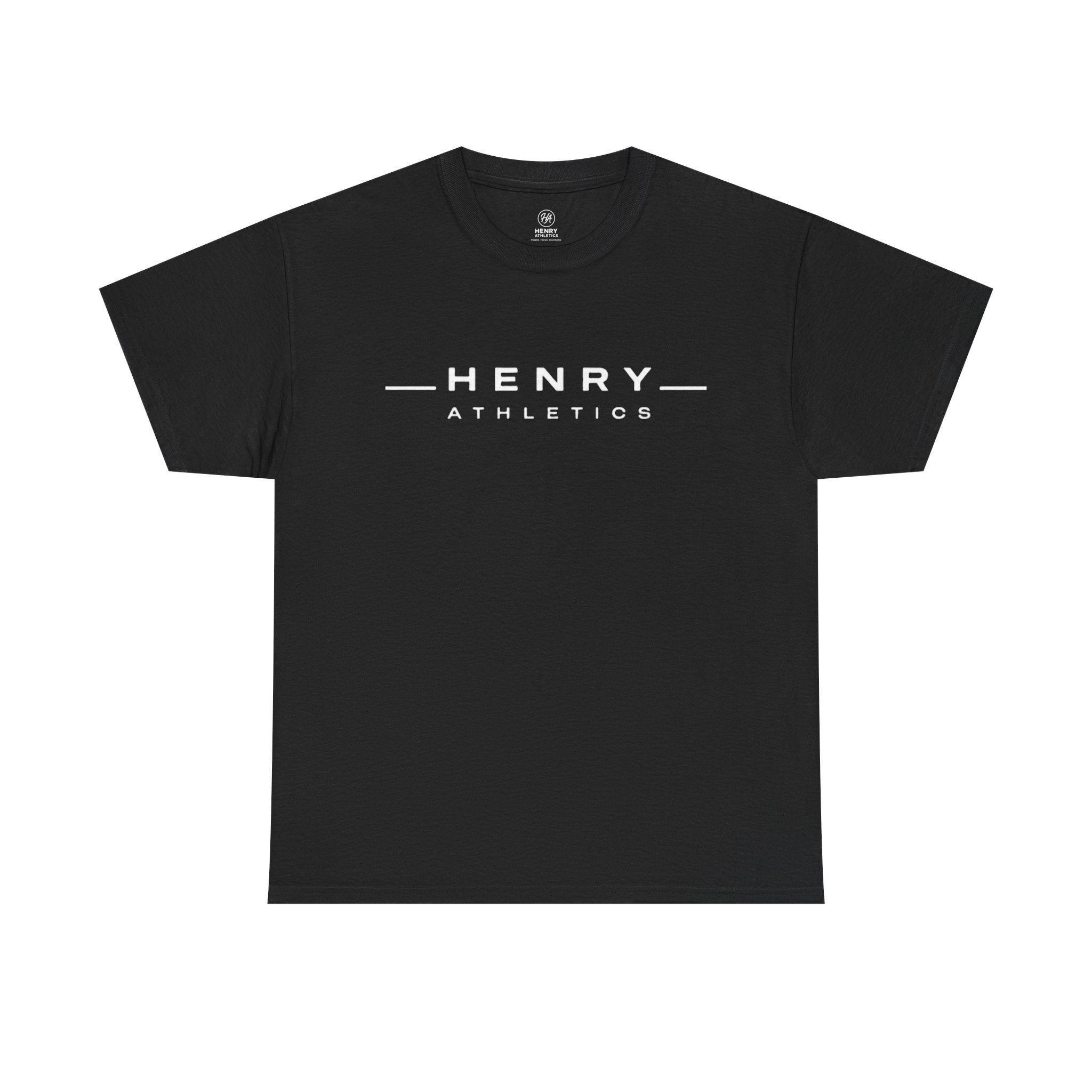 Henry Athletics T-Shirt — Minimal Logo Tee for Sports & Casual Wear