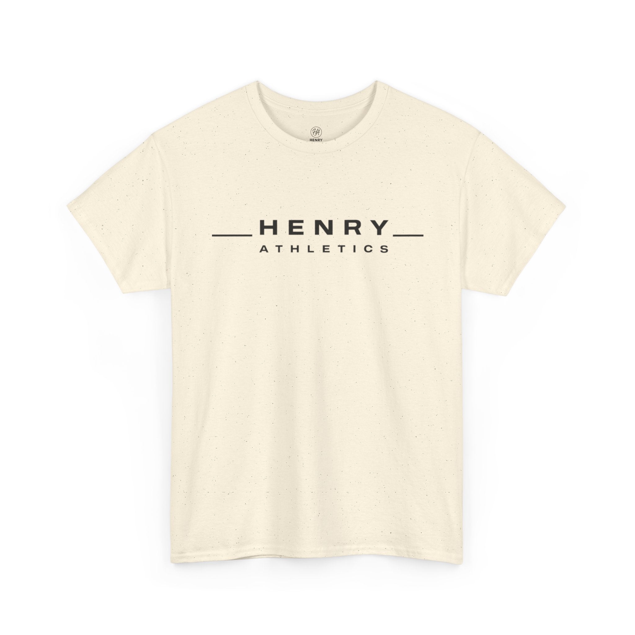 Henry Athletics T-Shirt — Minimal Logo Tee for Sports & Casual Wear