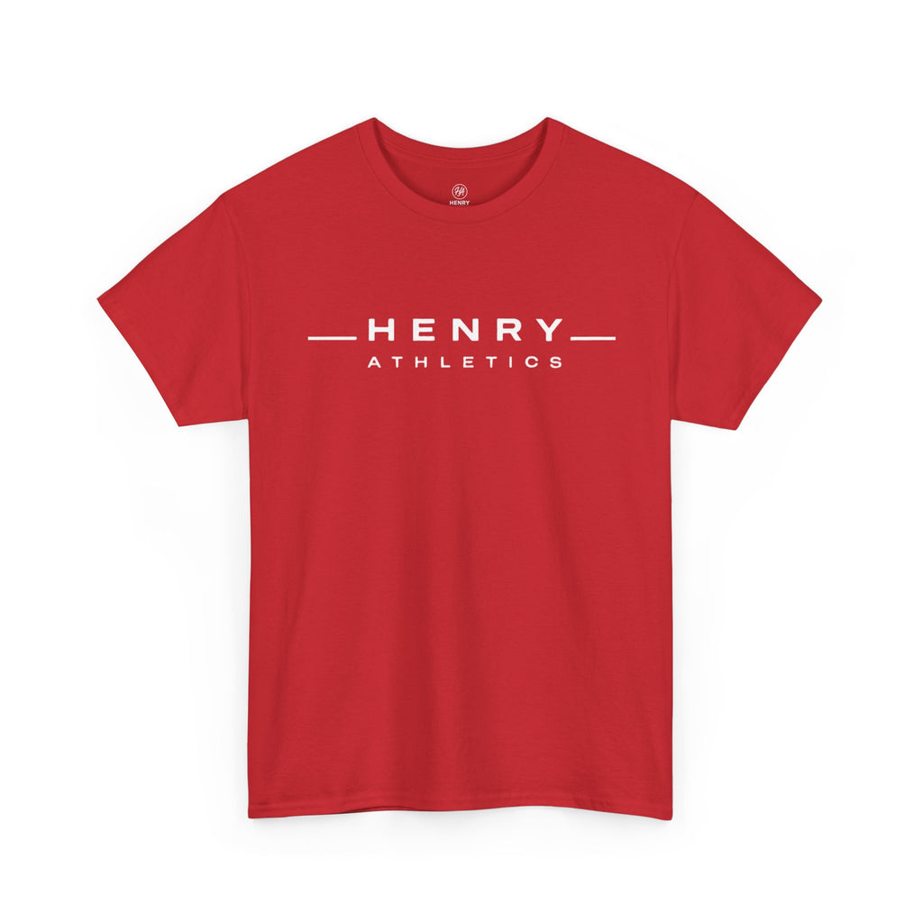 Henry Athletics T-Shirt — Minimal Logo Tee for Sports & Casual Wear