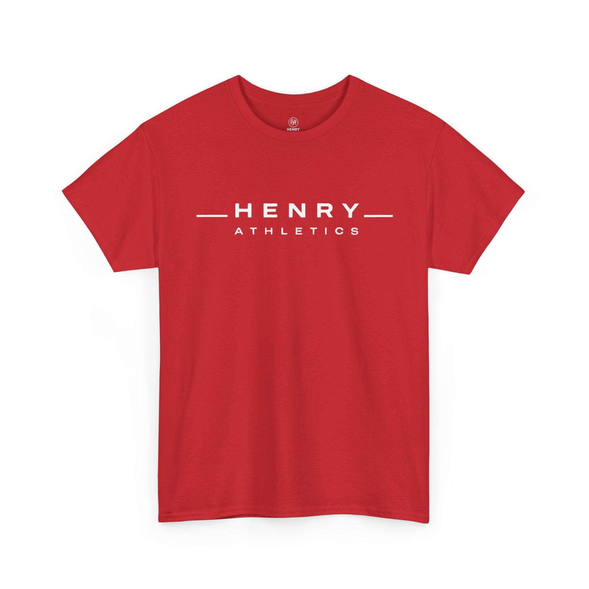 Henry Athletics T-Shirt — Minimal Logo Tee for Sports & Casual Wear