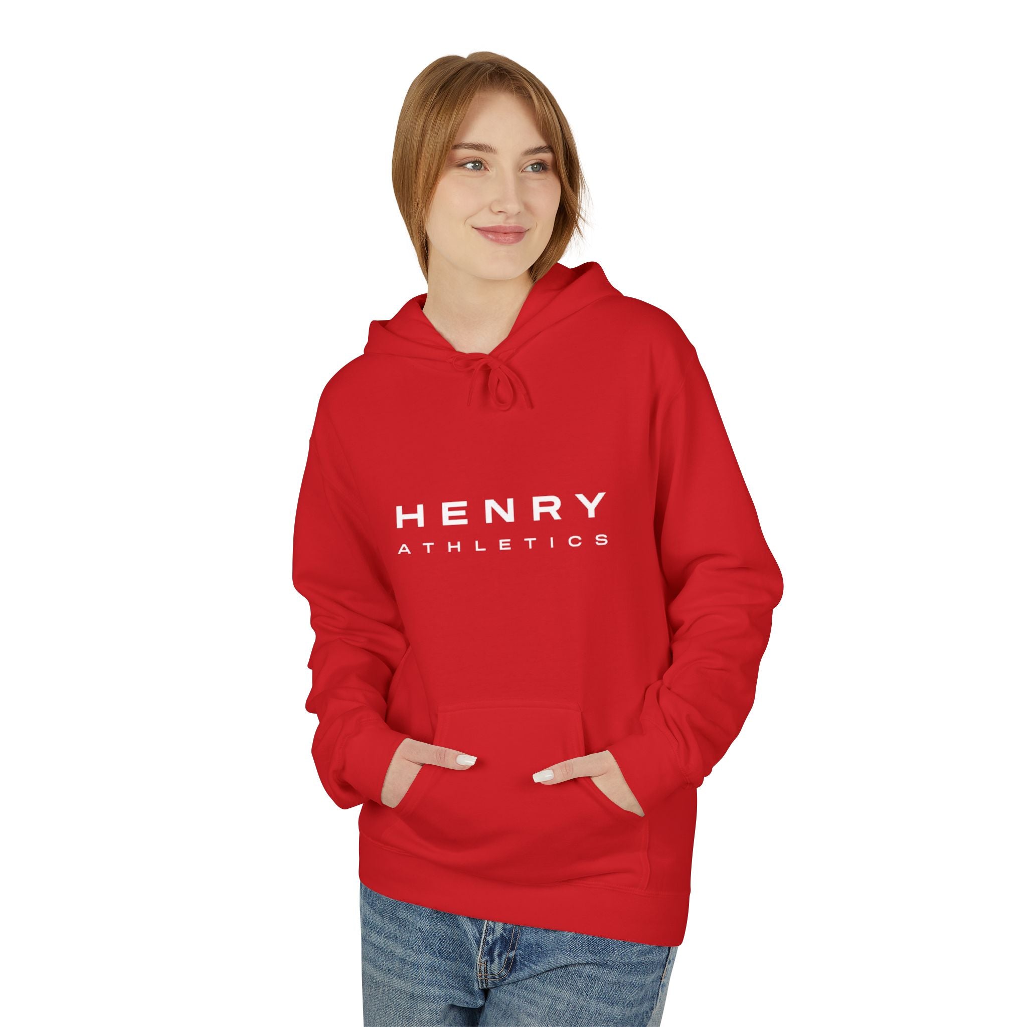 Henry Athletics Hoodie — Minimal Athletic Logo Pullover