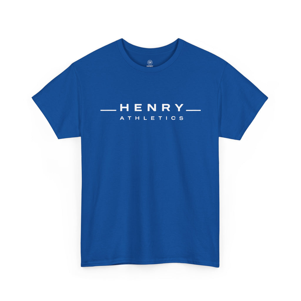 Henry Athletics T-Shirt — Minimal Logo Tee for Sports & Casual Wear