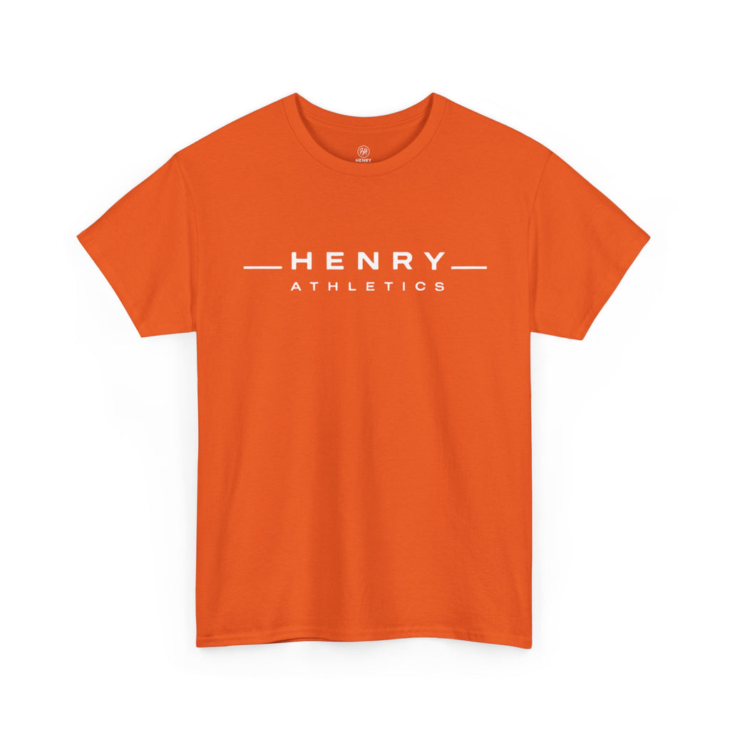Henry Athletics T-Shirt — Minimal Logo Tee for Sports & Casual Wear