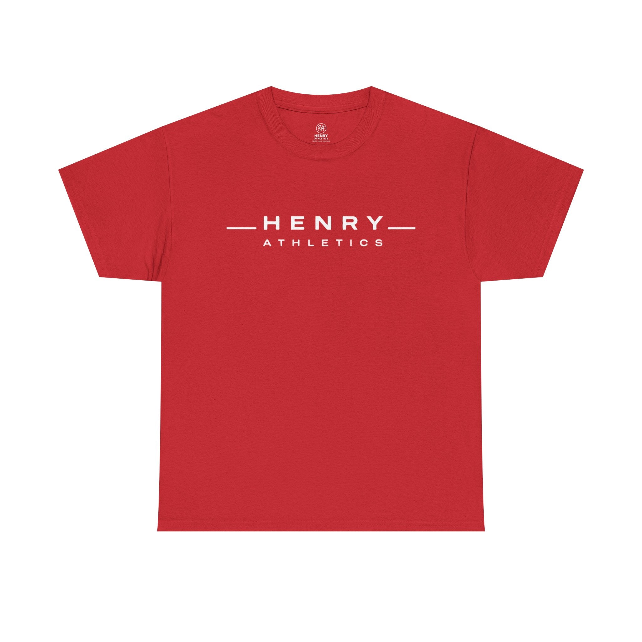 Henry Athletics T-Shirt — Minimal Logo Tee for Sports & Casual Wear